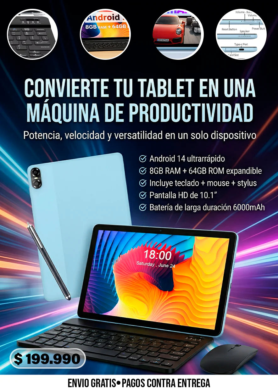 NUEVA TABLET M8 2x1 + REGALO