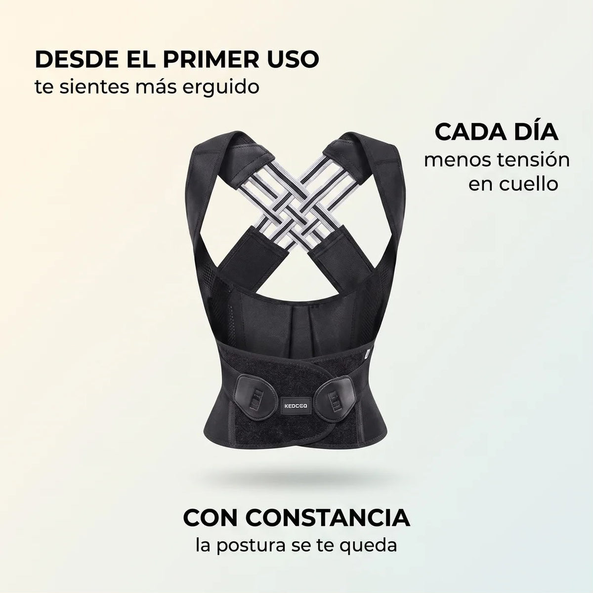 Corrector de postura ajustable – endereza tu espalda sin dolor