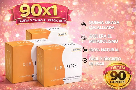 90X1🔥 Pack Slim Parch 3 cajas paga 1 – Adelgazante + Anti Ansiedad. 90x1