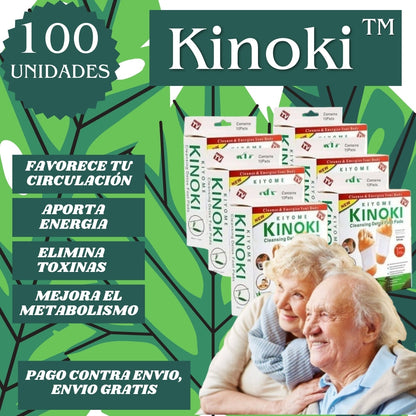 🔥 Parches Kinokis desintoxicantes