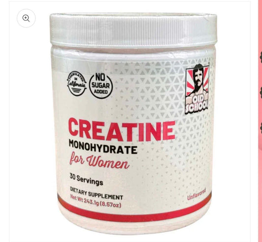Creatina Monohidratada para mujeres - Fuerza, Energía y Rendimiento en cada dosis.